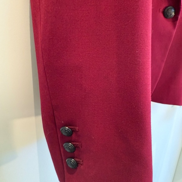 Nine west red blazer tailored suit jacket for women size 12 - Picture 3 of 5
